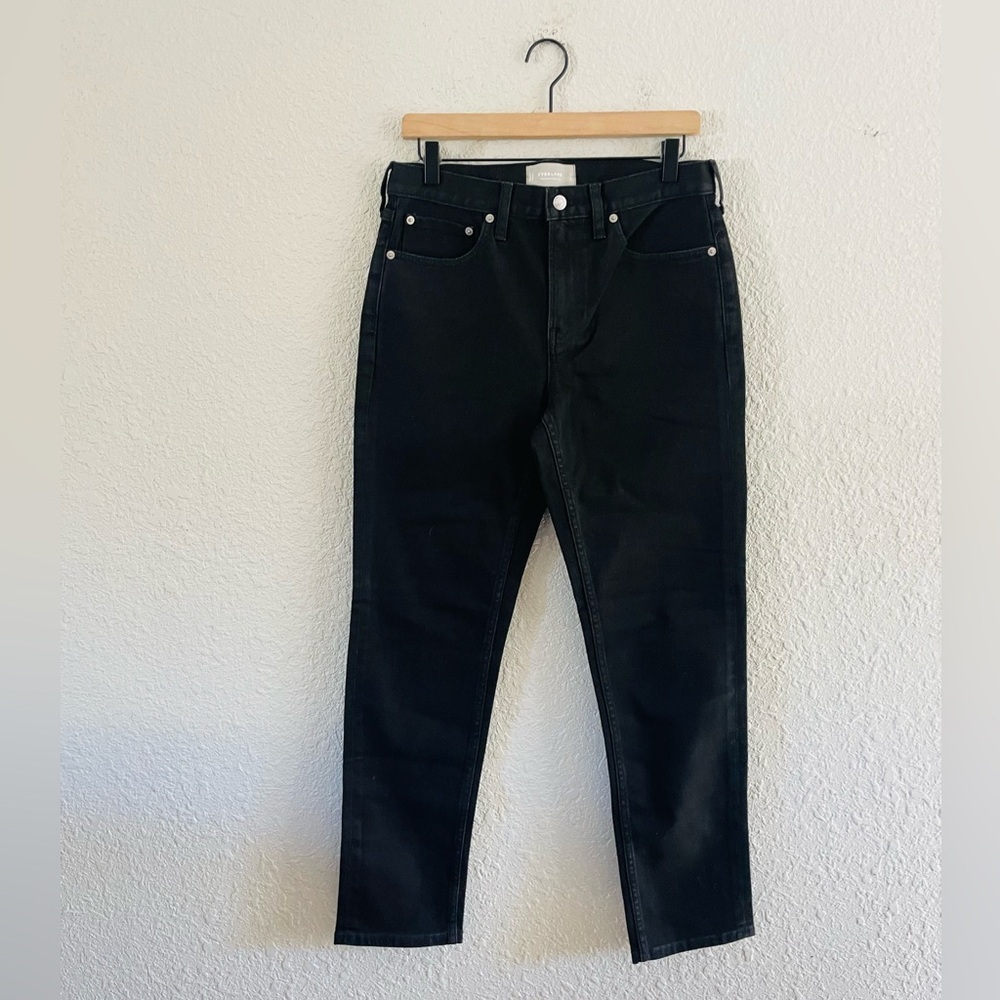 Everlane Men’s Black Relaxed Straight Leg Jeans 29 x 30